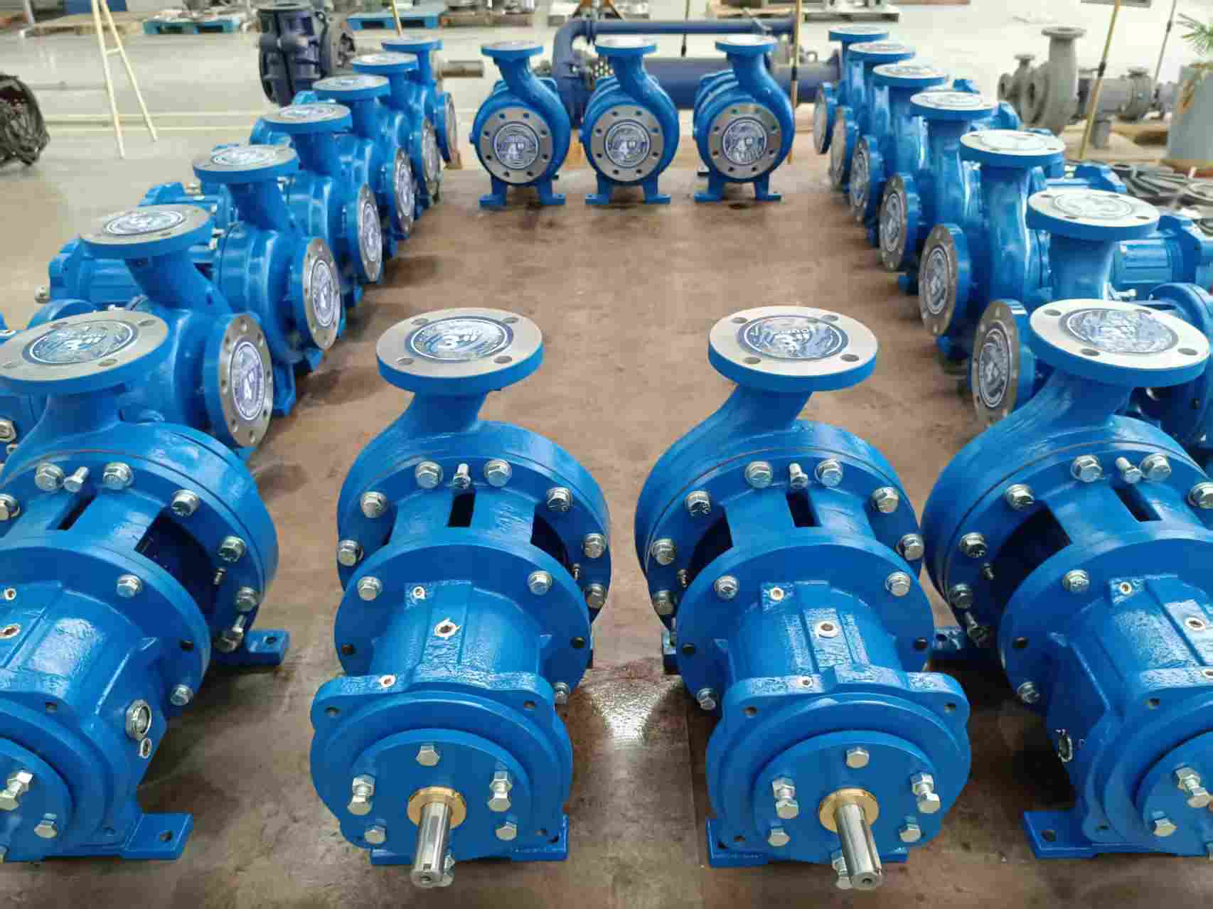 การส่งมอบที่ประสบความสำเร็จและการจัดส่งปั๊มกระบวนการทางเคมี 20 เครื่องให้กับลูกค้าชาวยุโรปที่กำลังจะเกิดขึ้น